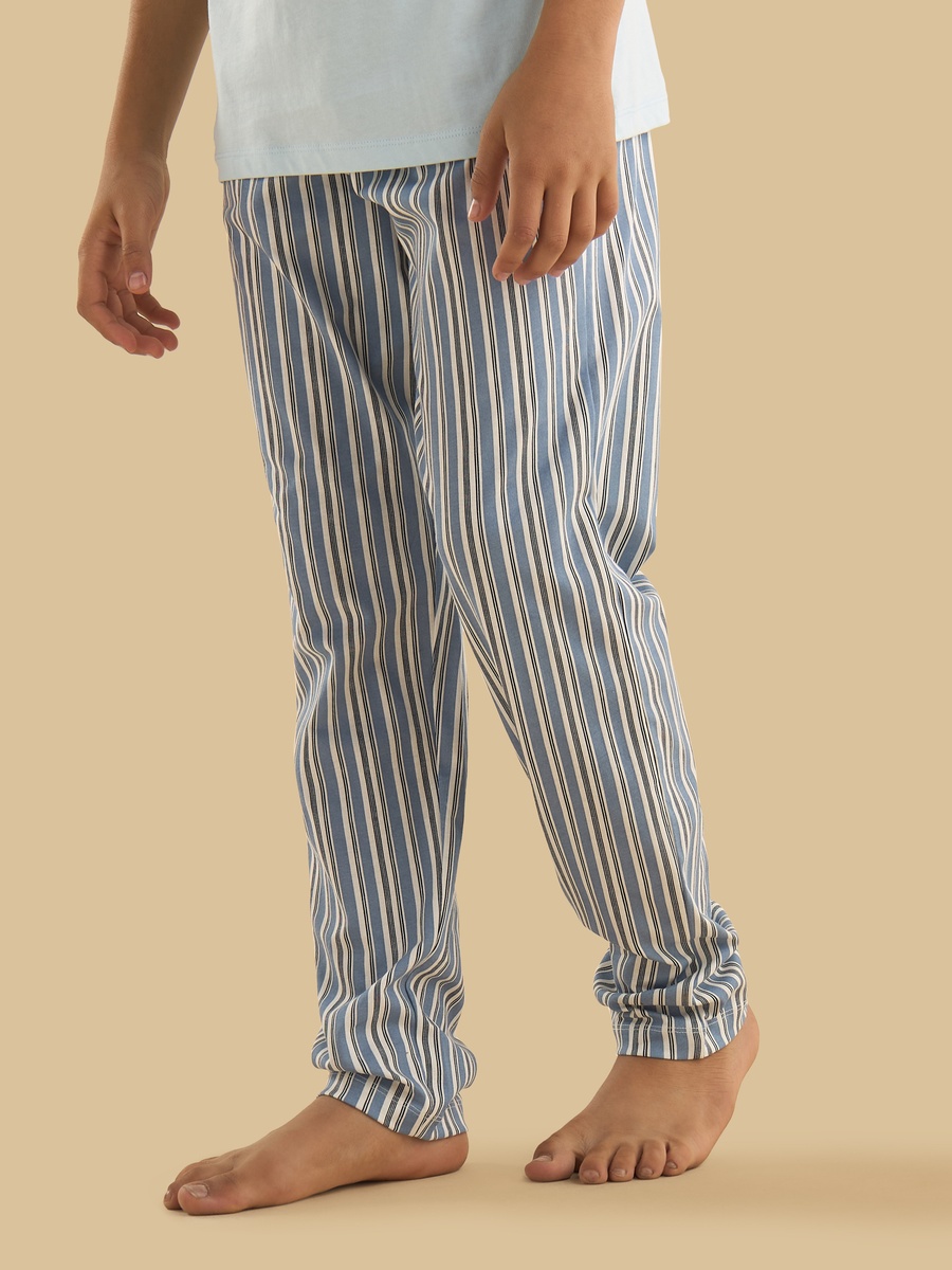 Striped Cotton Pyjama Set