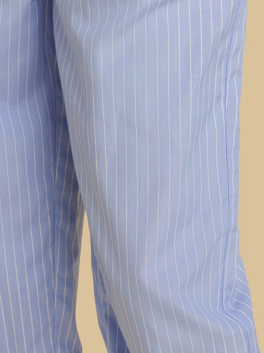 Striped Cotton Pyjama Set