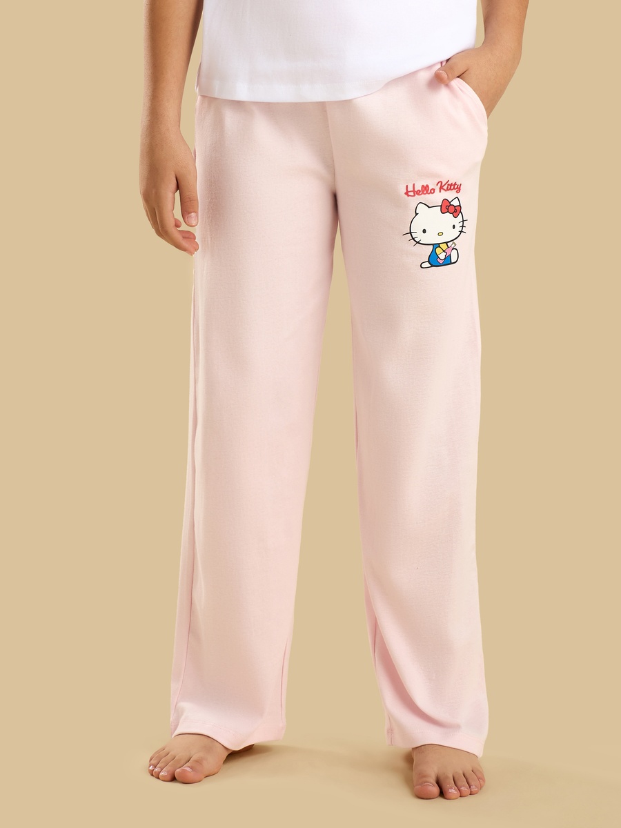 Hello Kitty Print Pyjama Set