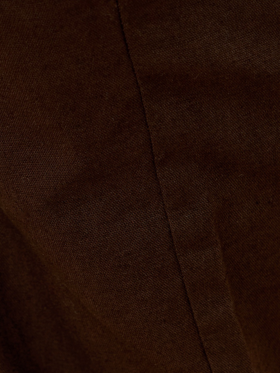 Linen Blend Pull-On Pants