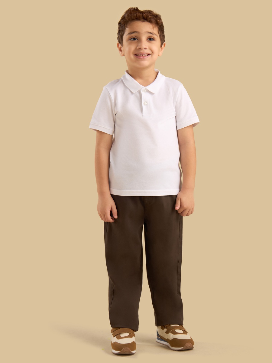 Pull-On Cotton Pants
