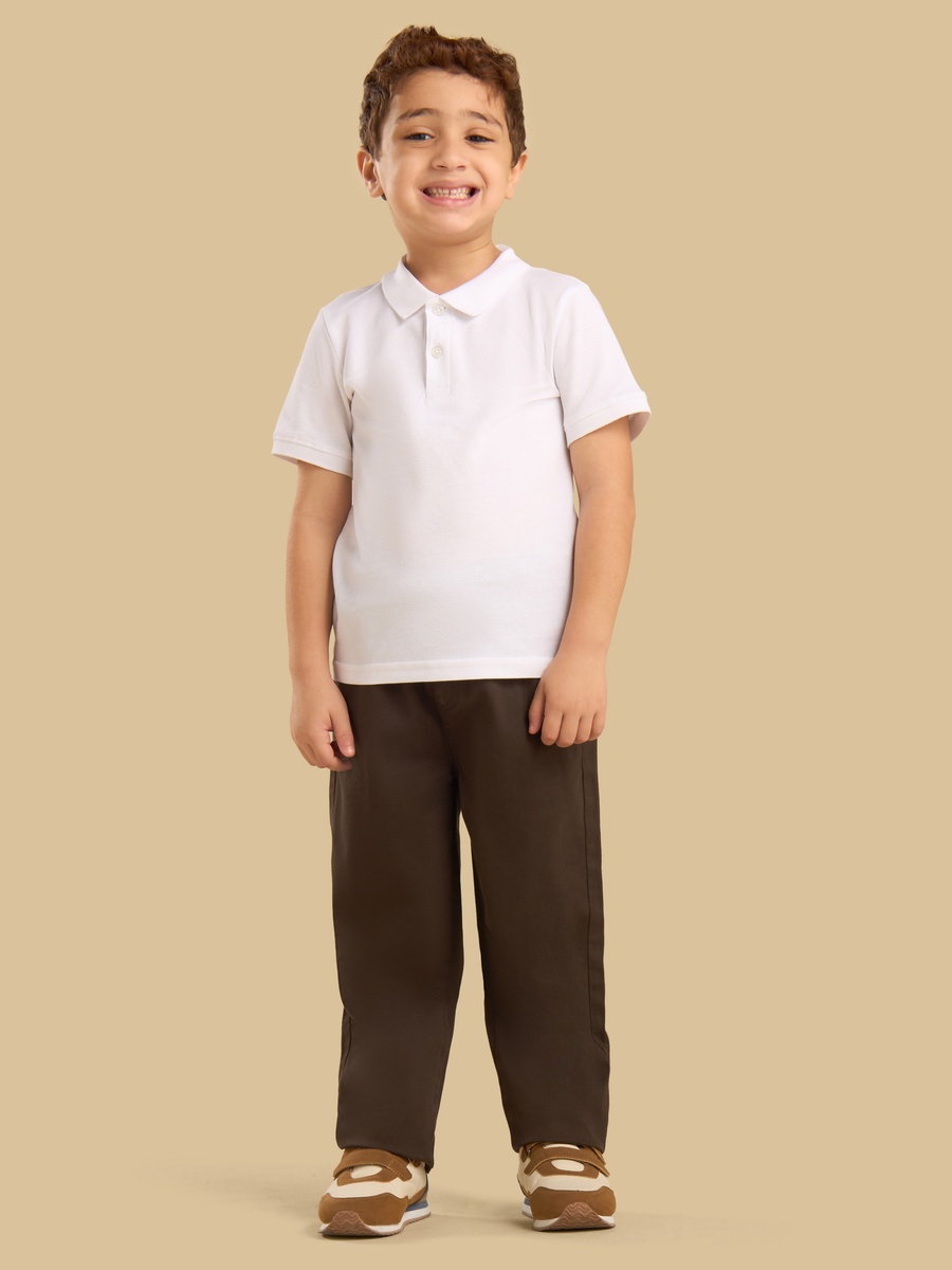 Pull-On Cotton Pants
