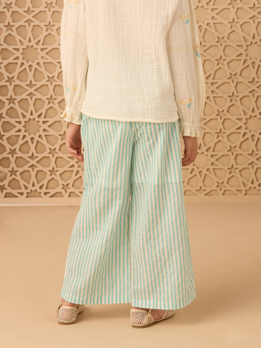 Striped Wide Leg Pants
