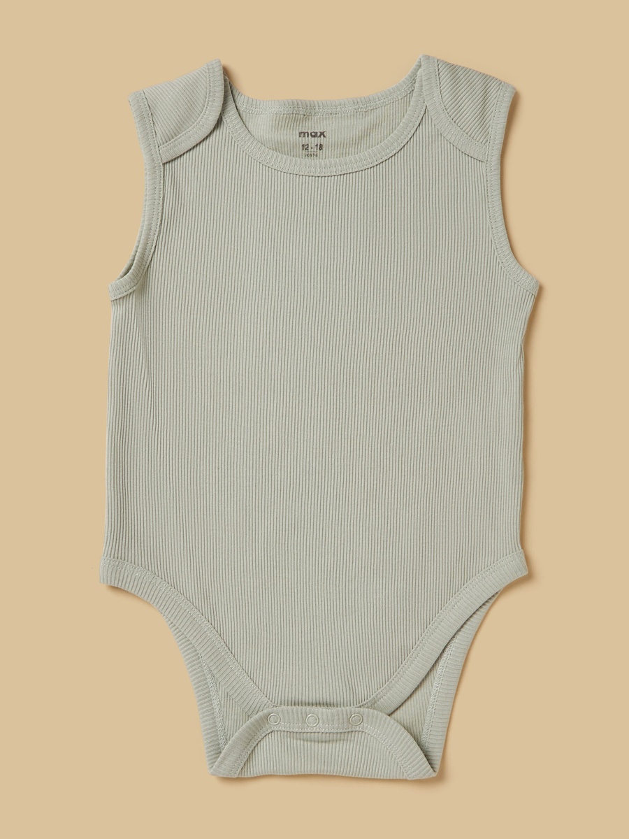 Pack of 3 - Ribbed Bodysuit