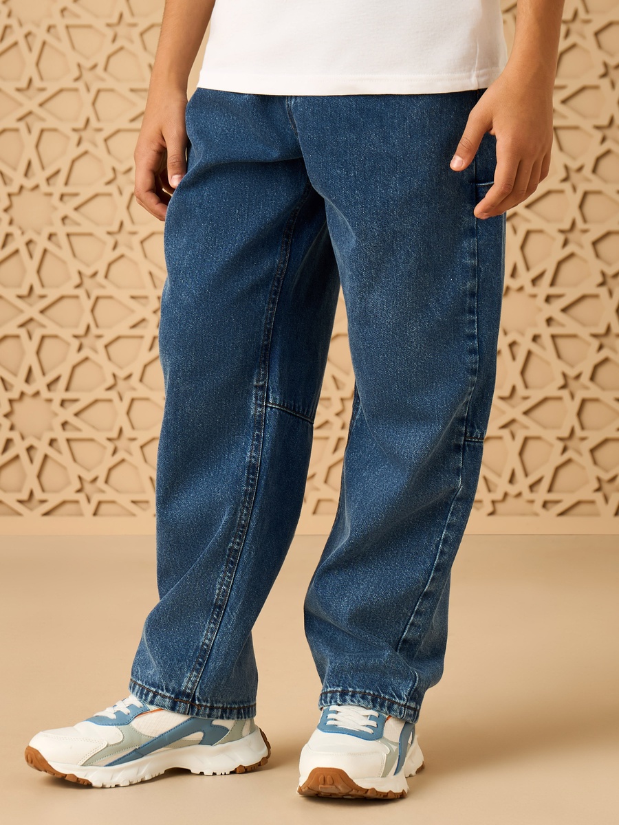 Loose Fit 5-Pocket Jeans