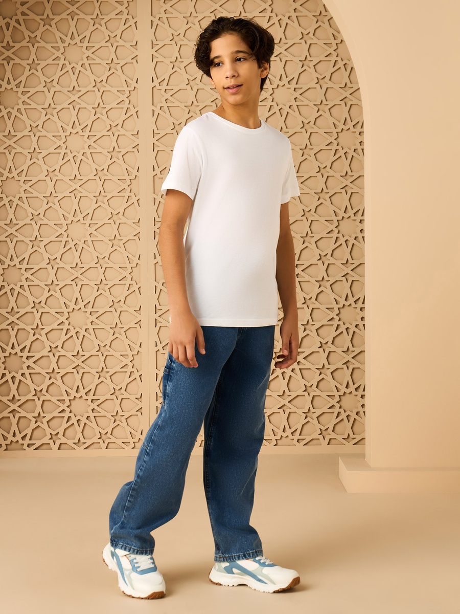 Loose Fit 5-Pocket Jeans