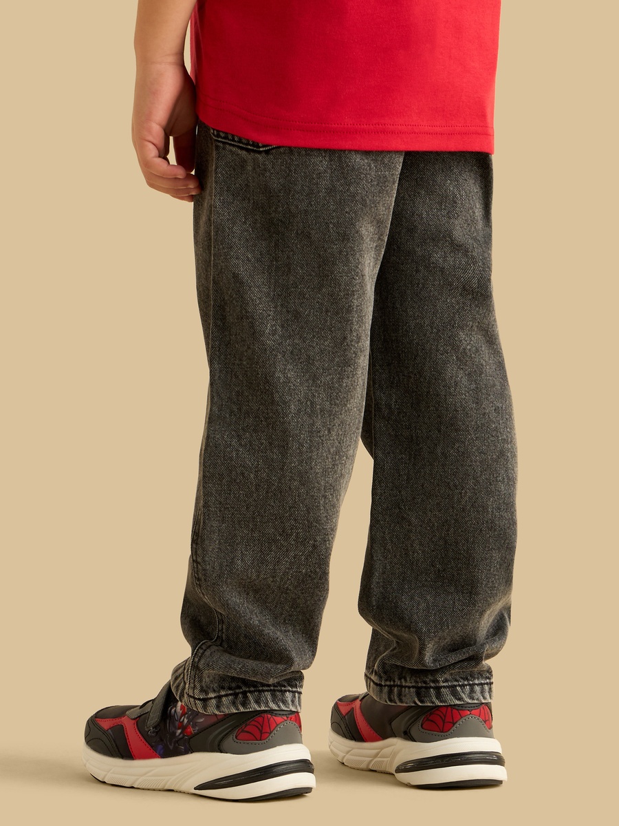 Balloon Fit Pull-On Jeans