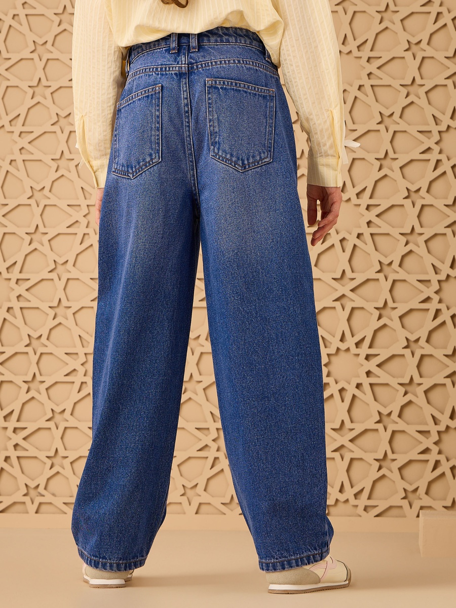 Bruno Wash Barrel Fit Jeans