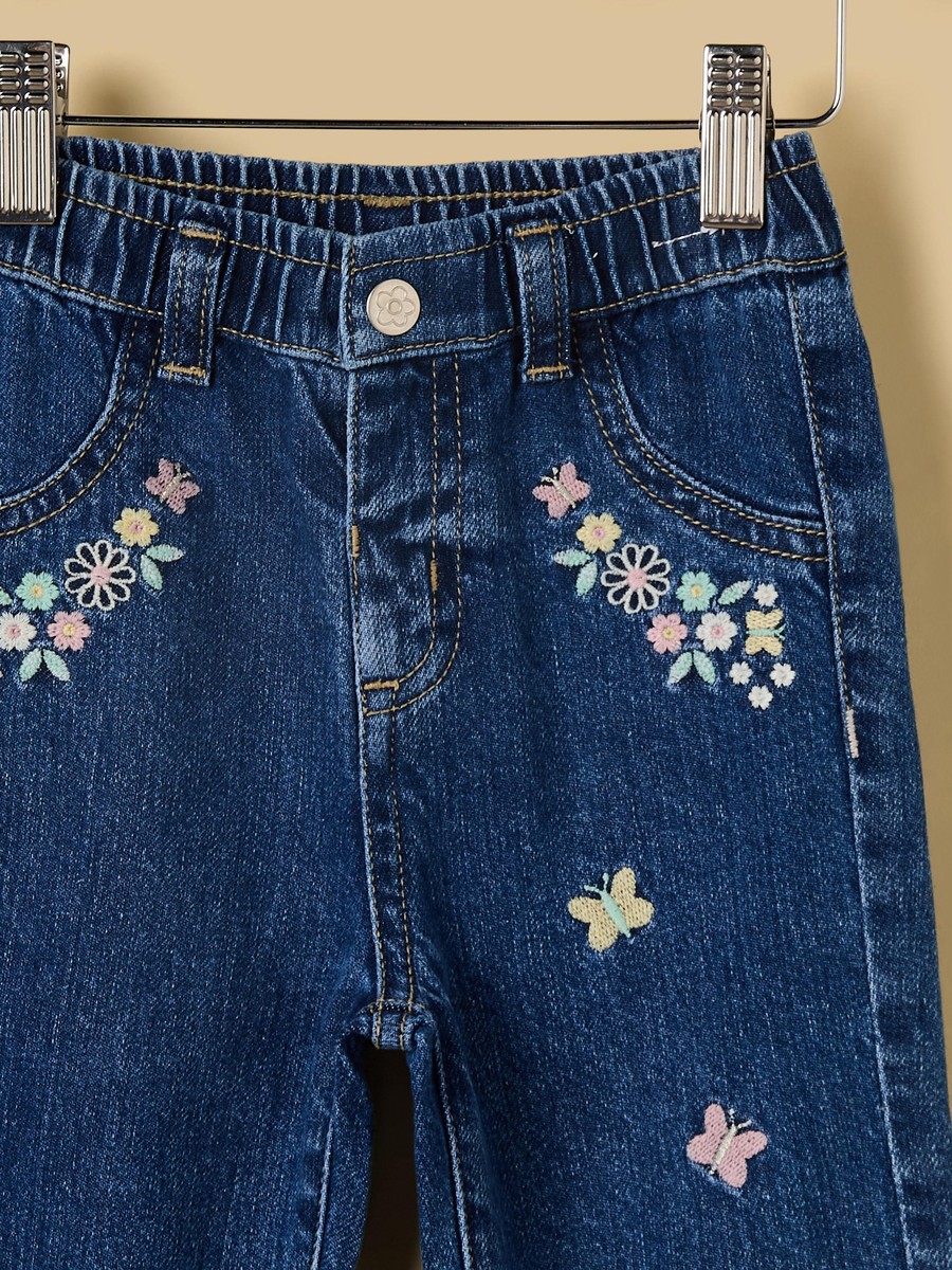 Embroidered Jeans