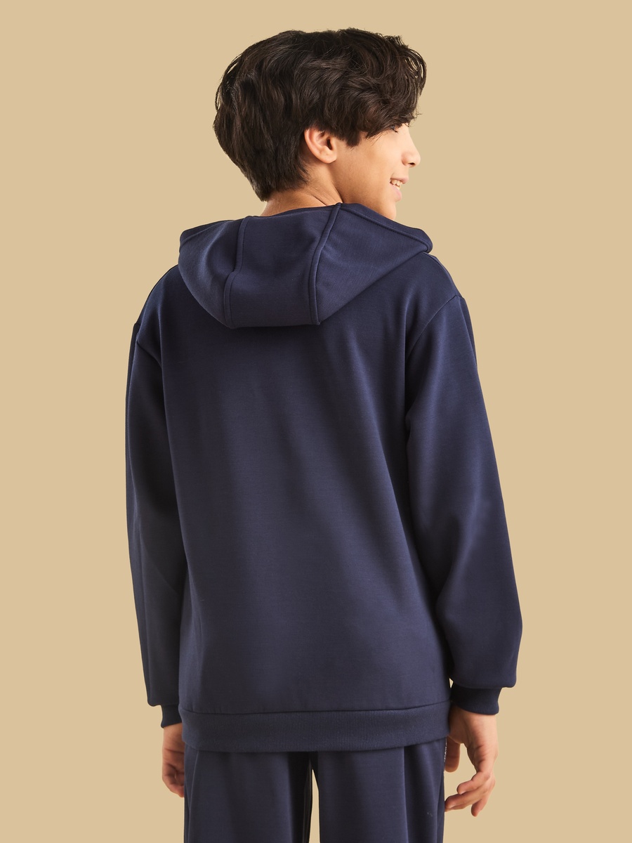 Graphic Print Hooded Sweatshirt