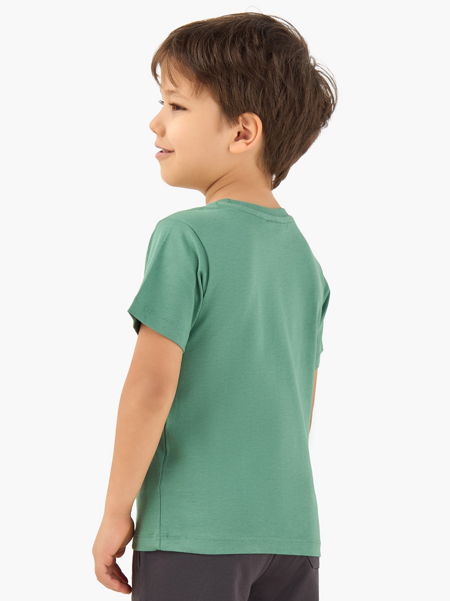 Crew Neck Short Sleeves T-Shirt with Graphic Print