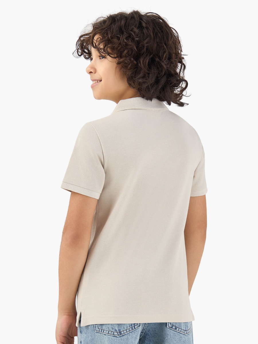 Collared Short Sleeves Polo T-Shirt