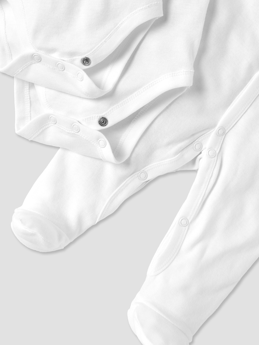 Solid 8-piece Apparel  Set