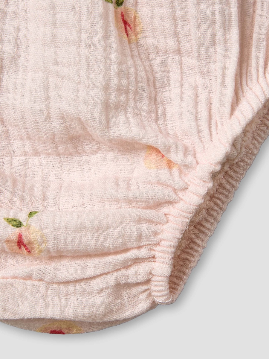 فستان دون أكمام بياقة مربعة وسروال بلومر