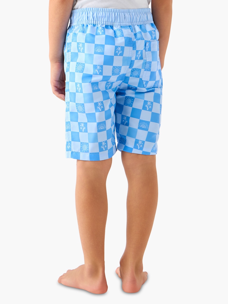 Checked Swim Shorts