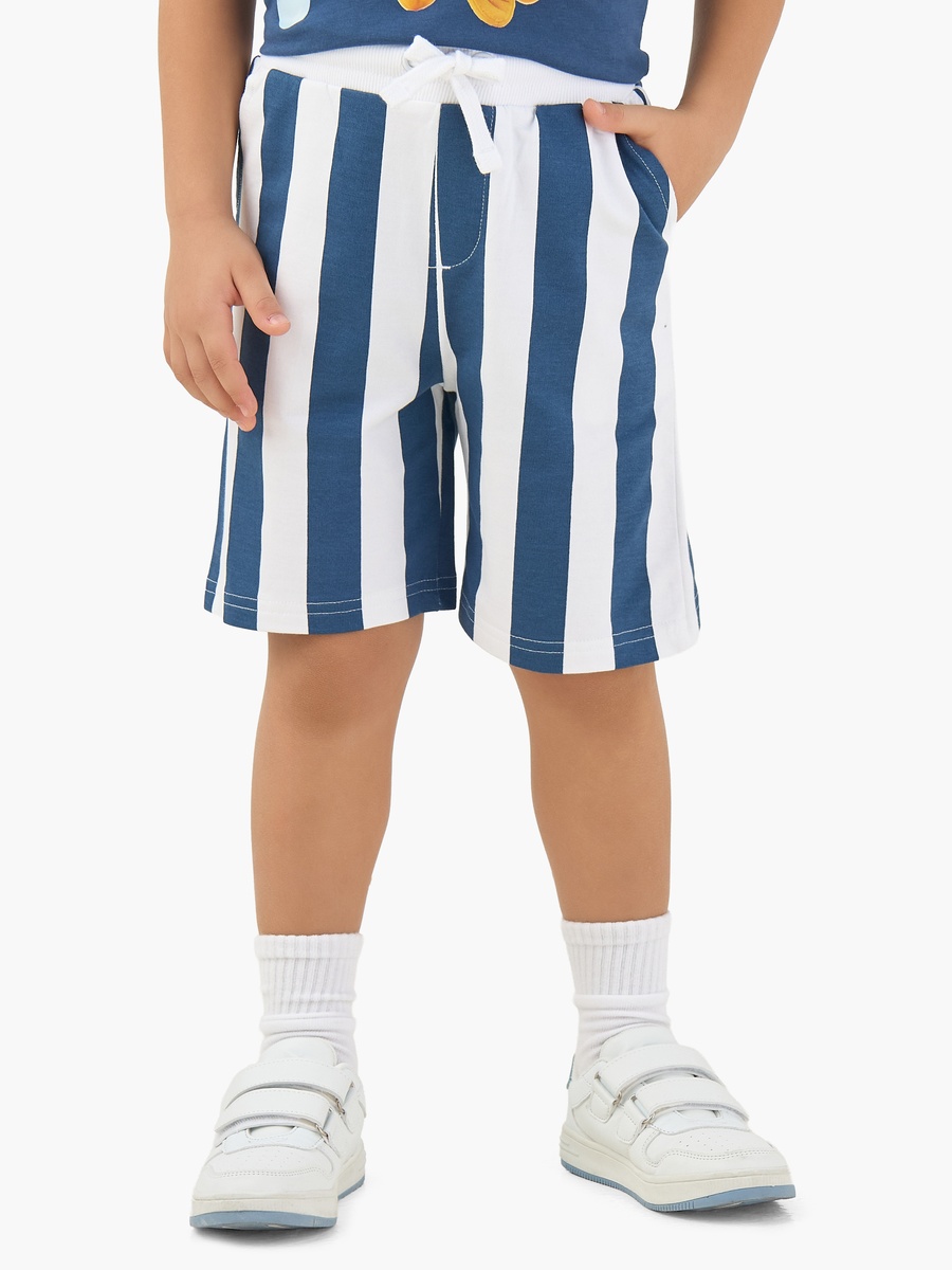 Drawstring Waist Shorts with Pockets