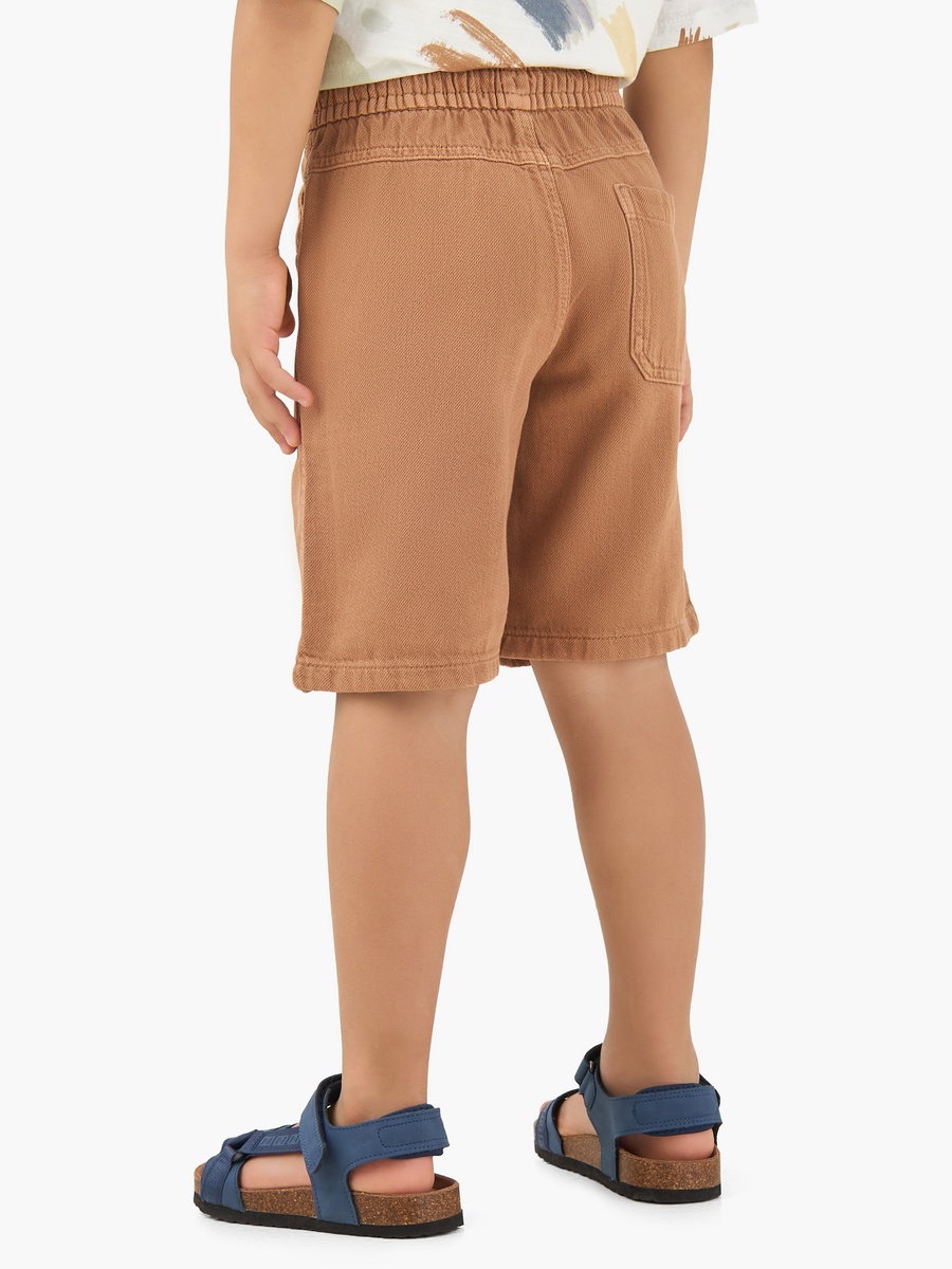 Drawstring Waist Shorts with Pockets
