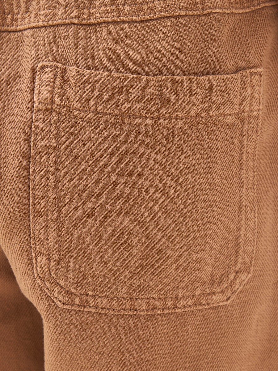 Drawstring Waist Shorts with Pockets