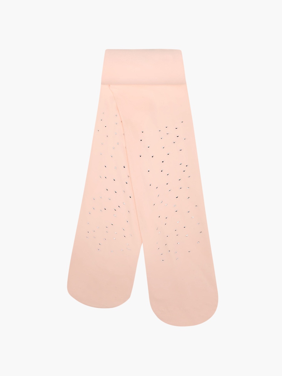 Tights with Embellished Design