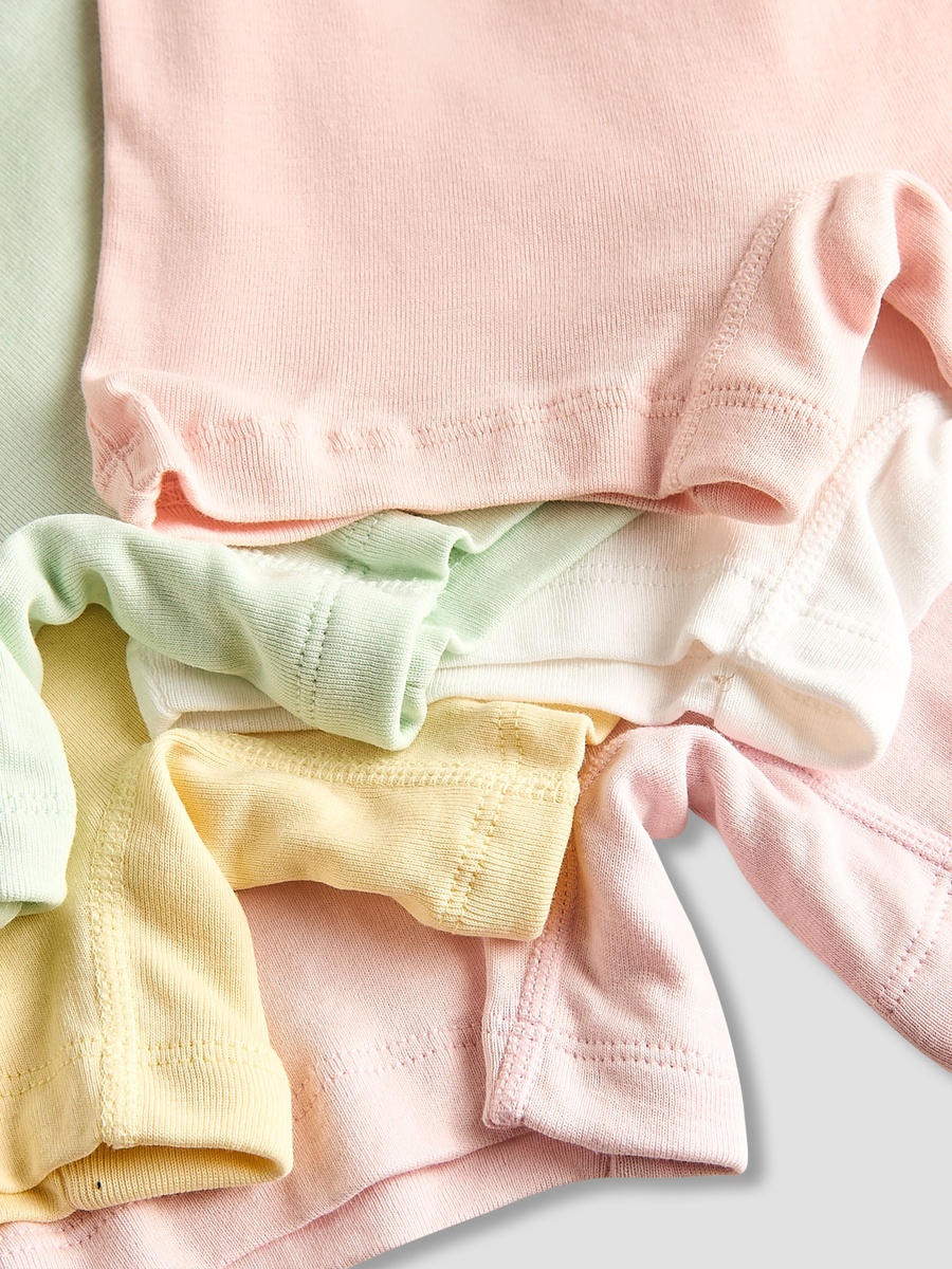 Pack of 5 Cotton Briefs with Elasticated Waistband