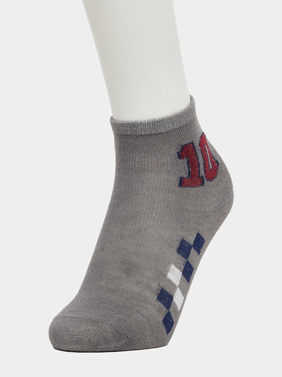 Pack of 5 - Kids Cotton Blend Ankle Socks