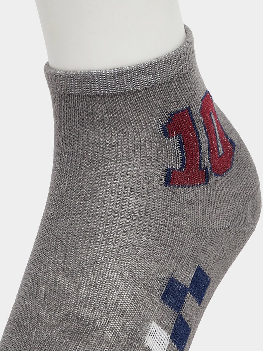 Pack of 5 - Kids Cotton Blend Ankle Socks