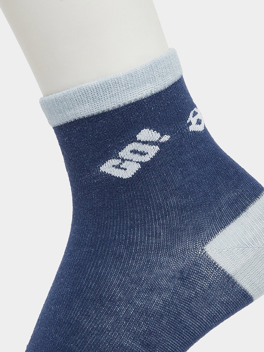 Pack of 5 - Kids Blue Ankle Socks