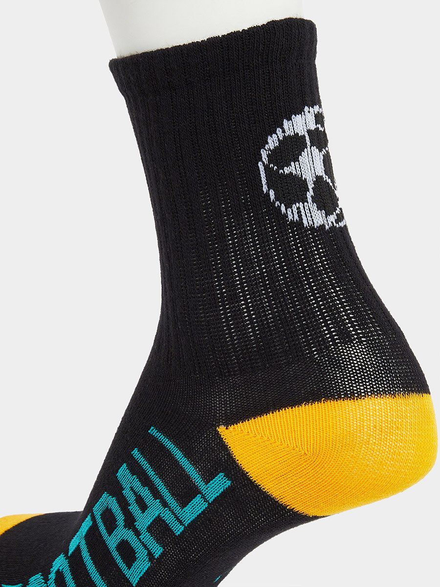 Pack of 5 - Kids Colorful Crew Socks