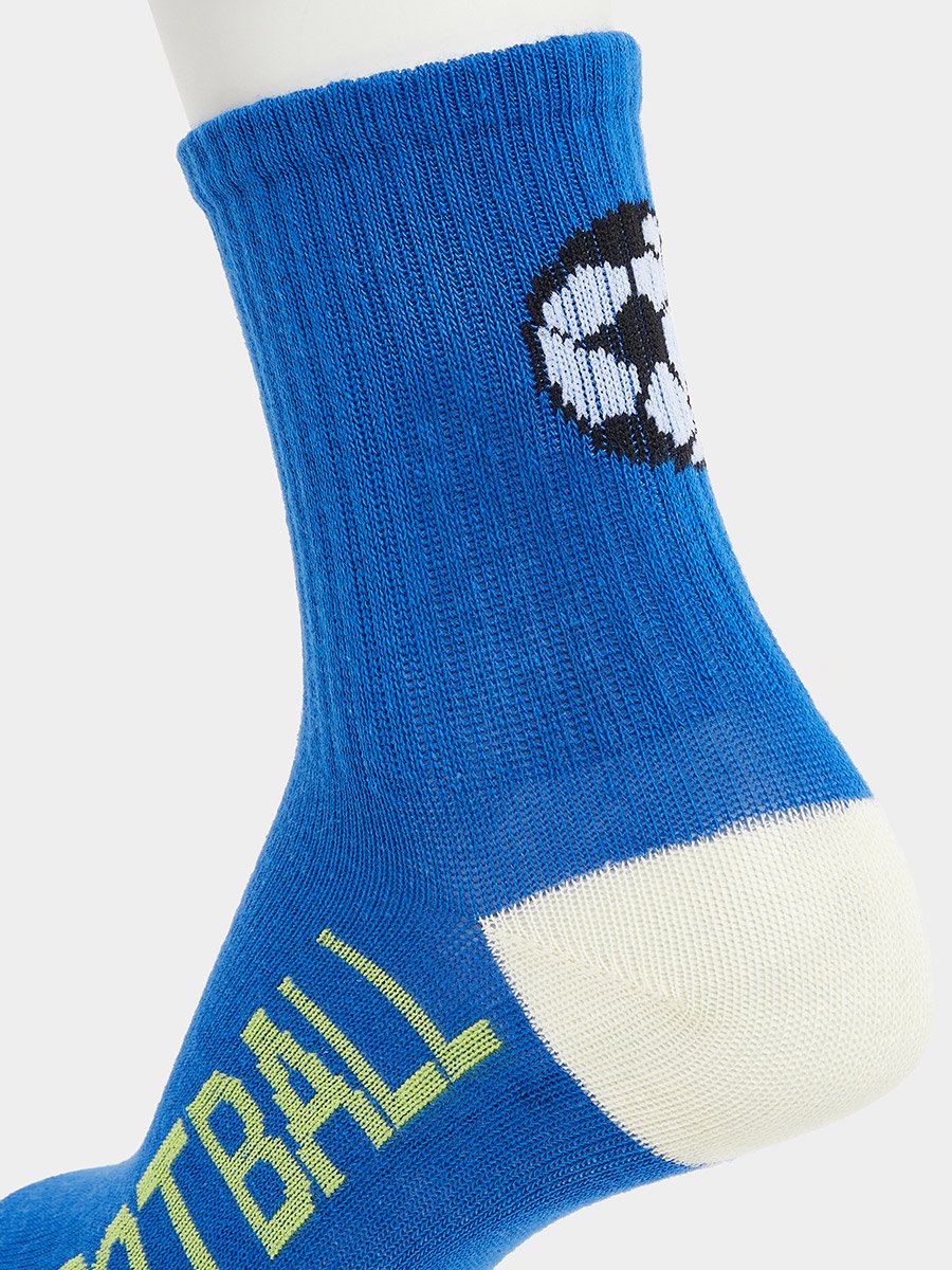 Pack of 5 - Kids Colorful Crew Socks