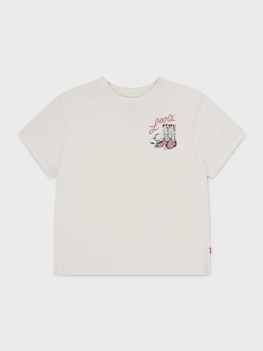 Girls Western Graphic Cotton T-Shirt