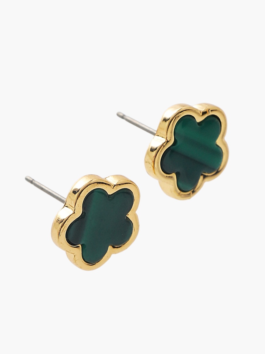 Set of 2 - Floral Pendant Necklace and Earrings