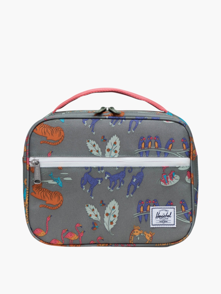 Printed Lunch Bag with Zip Closure