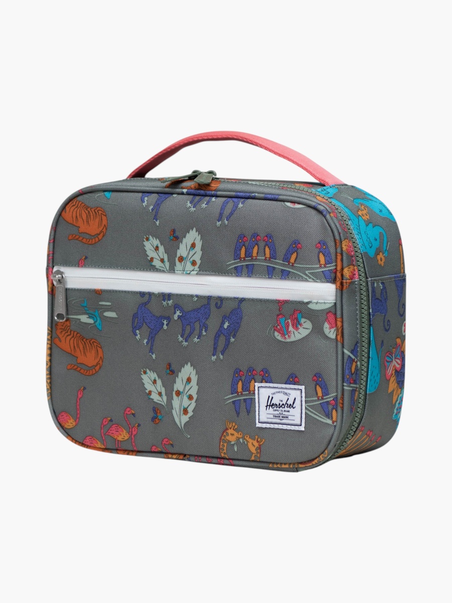 Printed Lunch Bag with Zip Closure