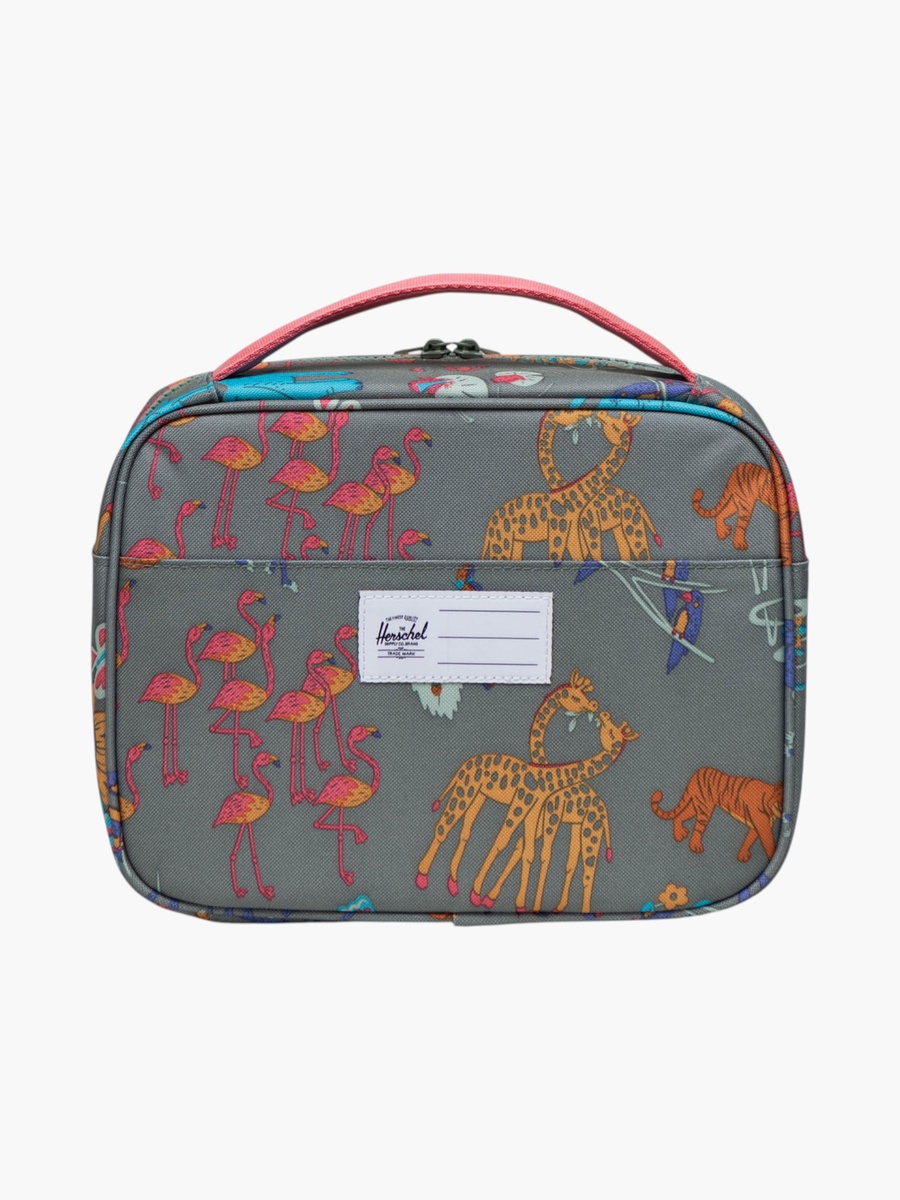 Printed Lunch Bag with Zip Closure