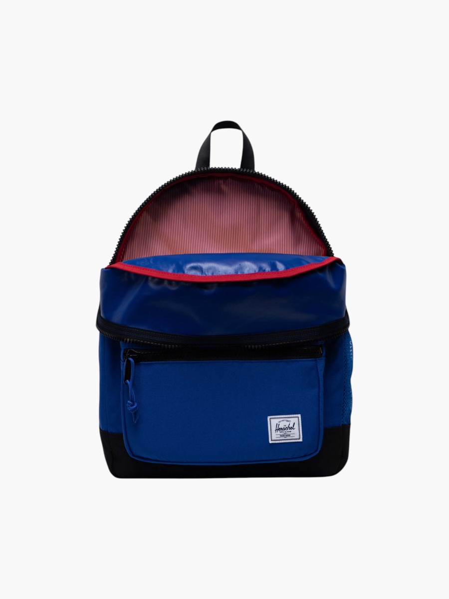 Colourblock Backpack with Adjustable Shoulder Straps - 38x30x15 cm