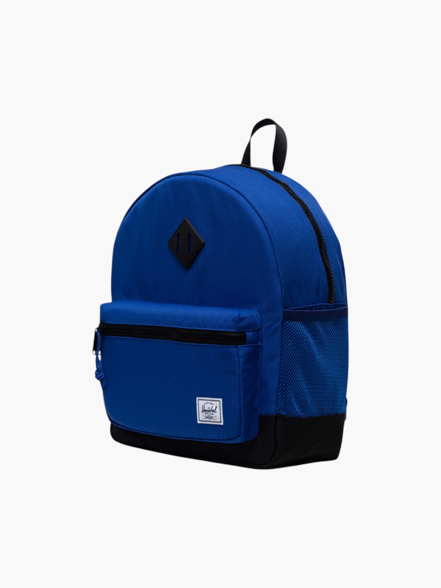 Colourblock Backpack with Adjustable Shoulder Straps - 38x30x15 cm