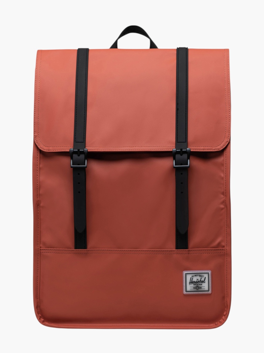 Solid Backpack with Adjustable Straps - 41x29x14 cm