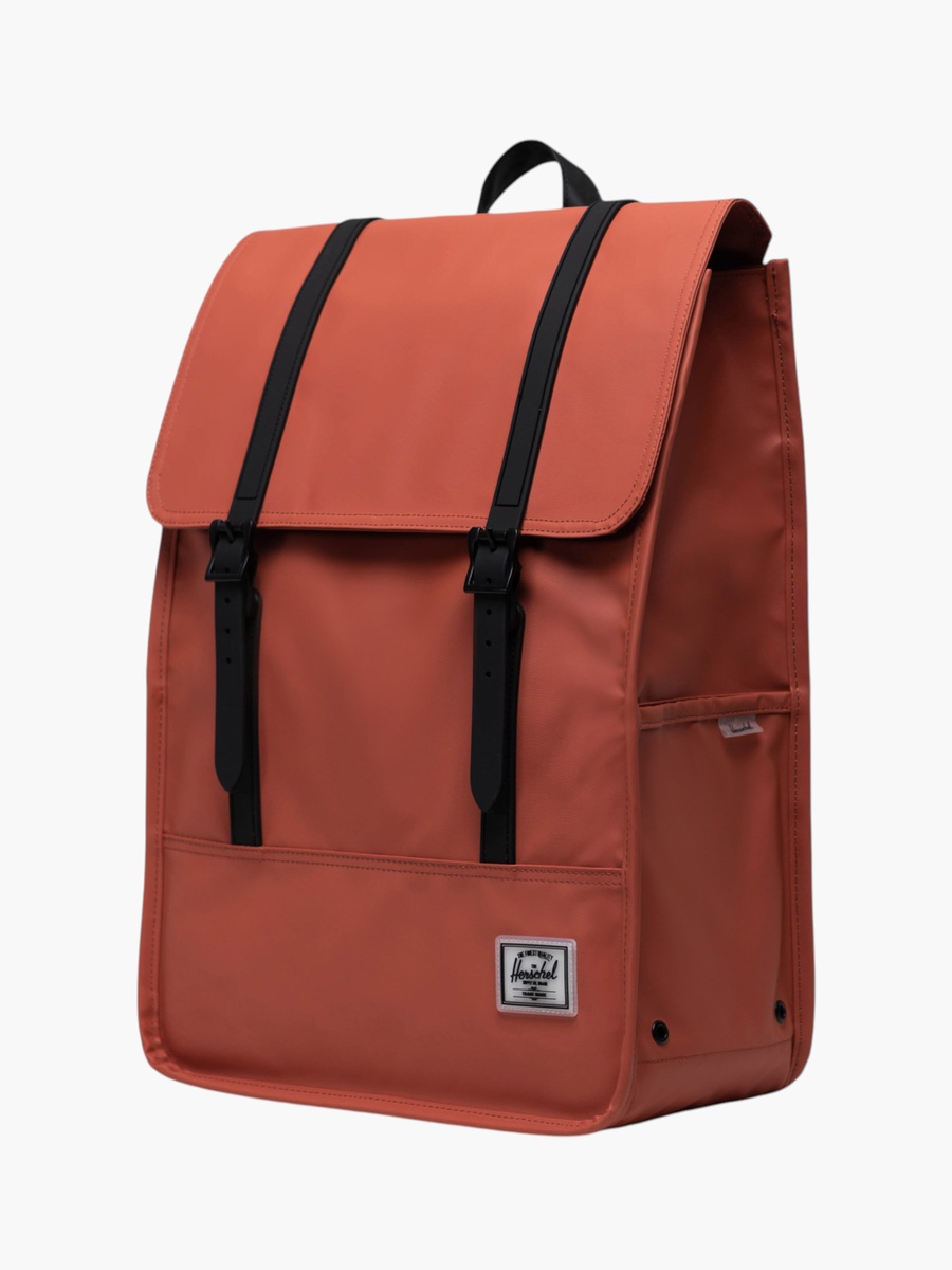 Solid Backpack with Adjustable Straps - 41x29x14 cm