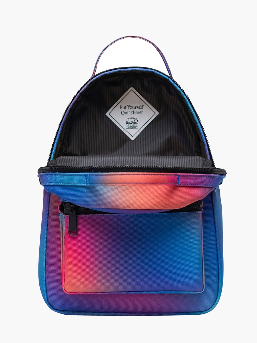 Ombre Backpack with Adjustable Straps and Zip Closure - 31x22x11 cm
