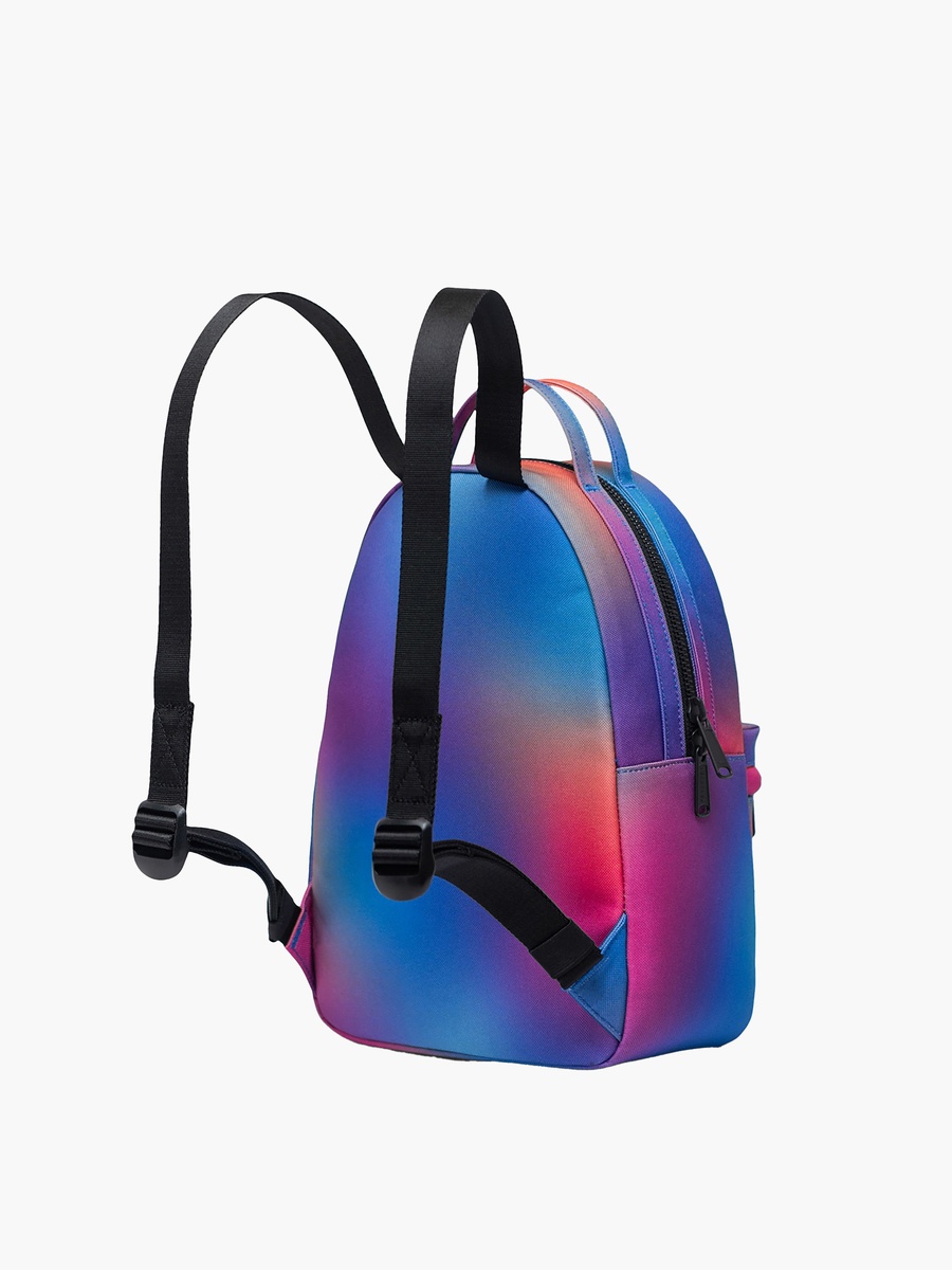 Ombre Backpack with Adjustable Straps and Zip Closure - 31x22x11 cm