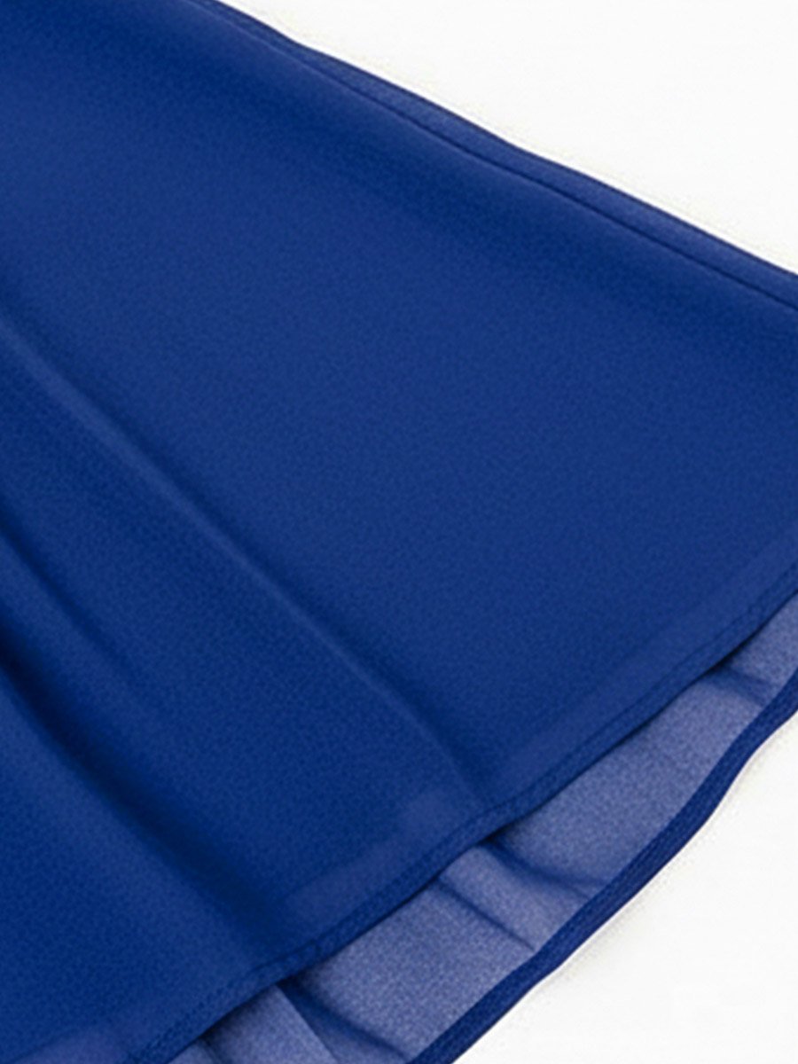 Girls Wrap Pleated Skirt