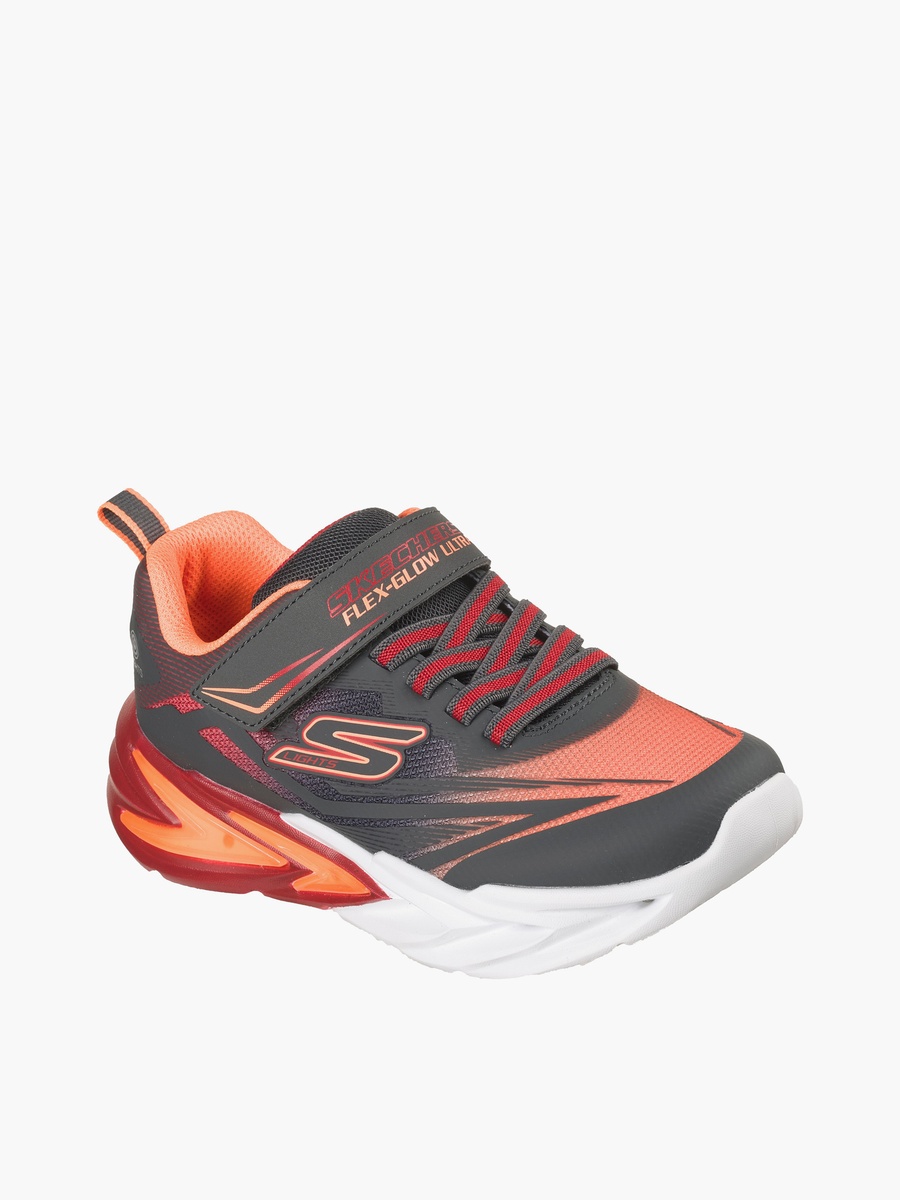FLEX-GLOW ULTRA Hook and Loop Sneakers - 400139L-CCRD-CP