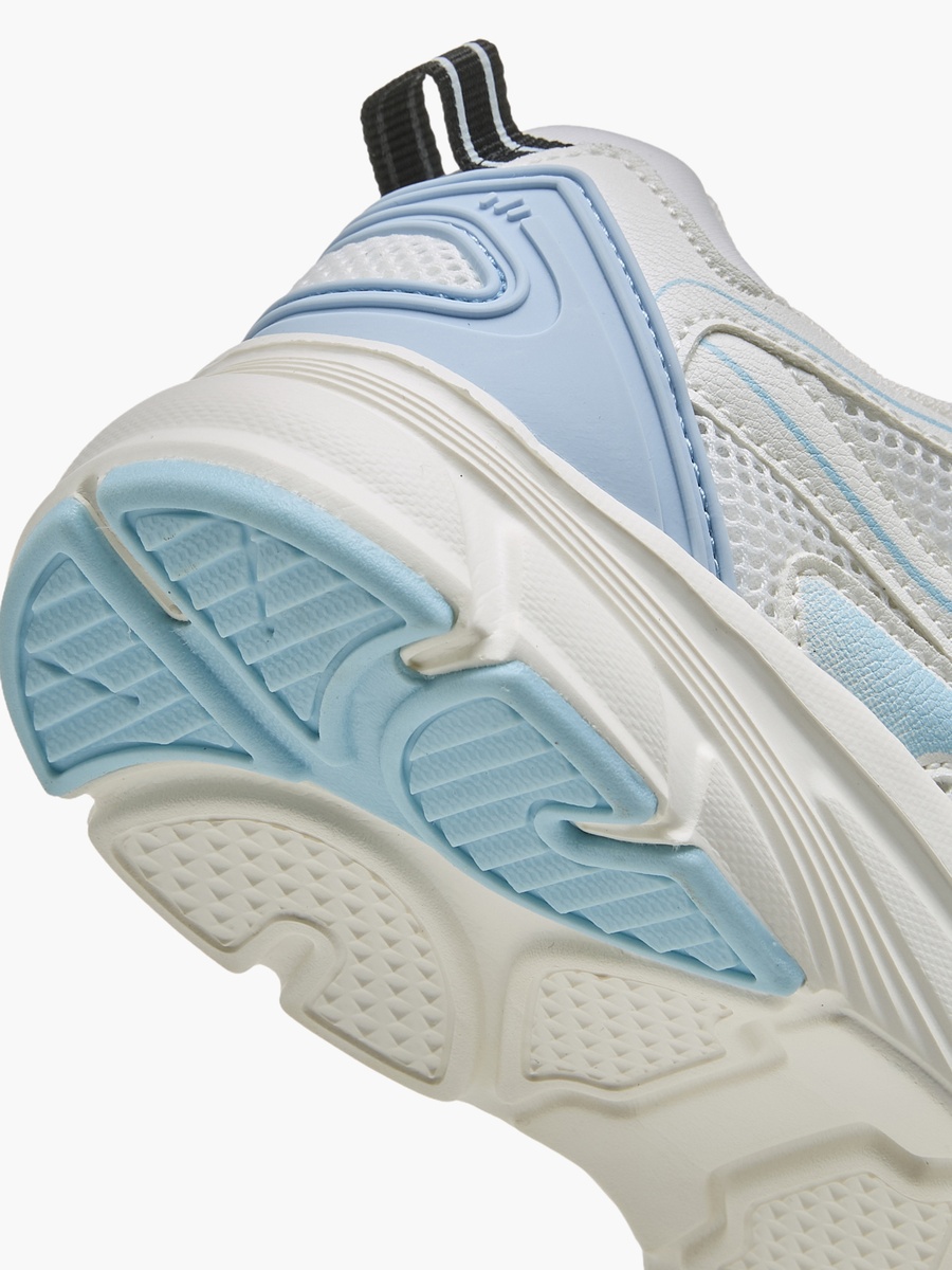 Panelled Hook and Loop Sneakers