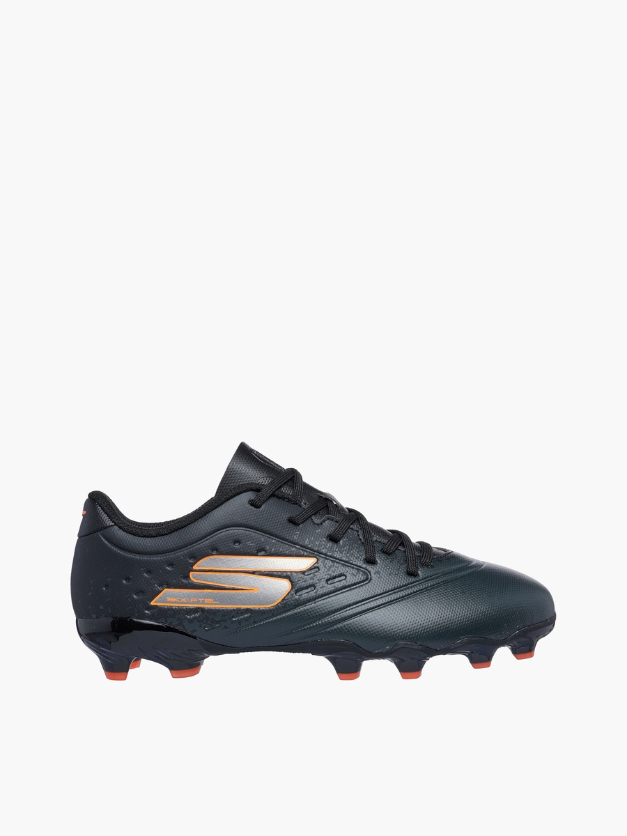 JR YOUTH FG Lace-Up Football Shoes - 252060L-BKOR-CP