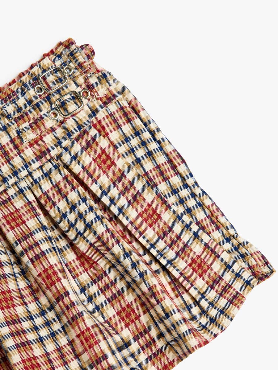 Plaid Skort