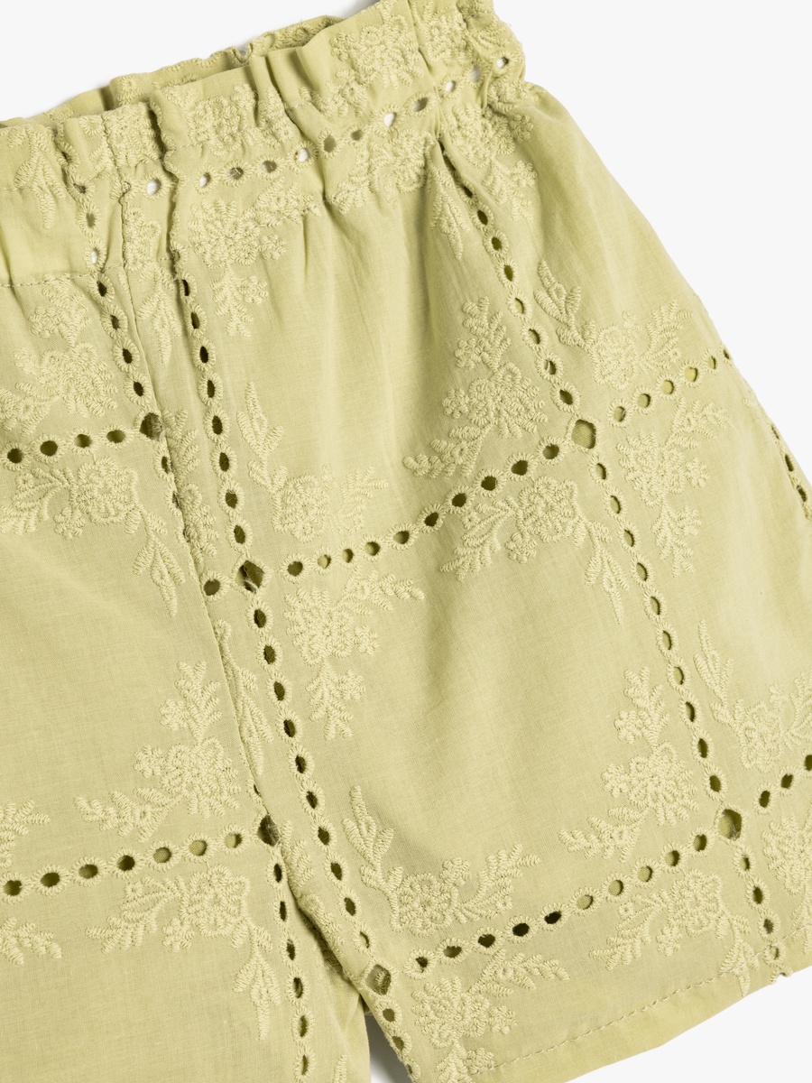 Embroidered Shorts