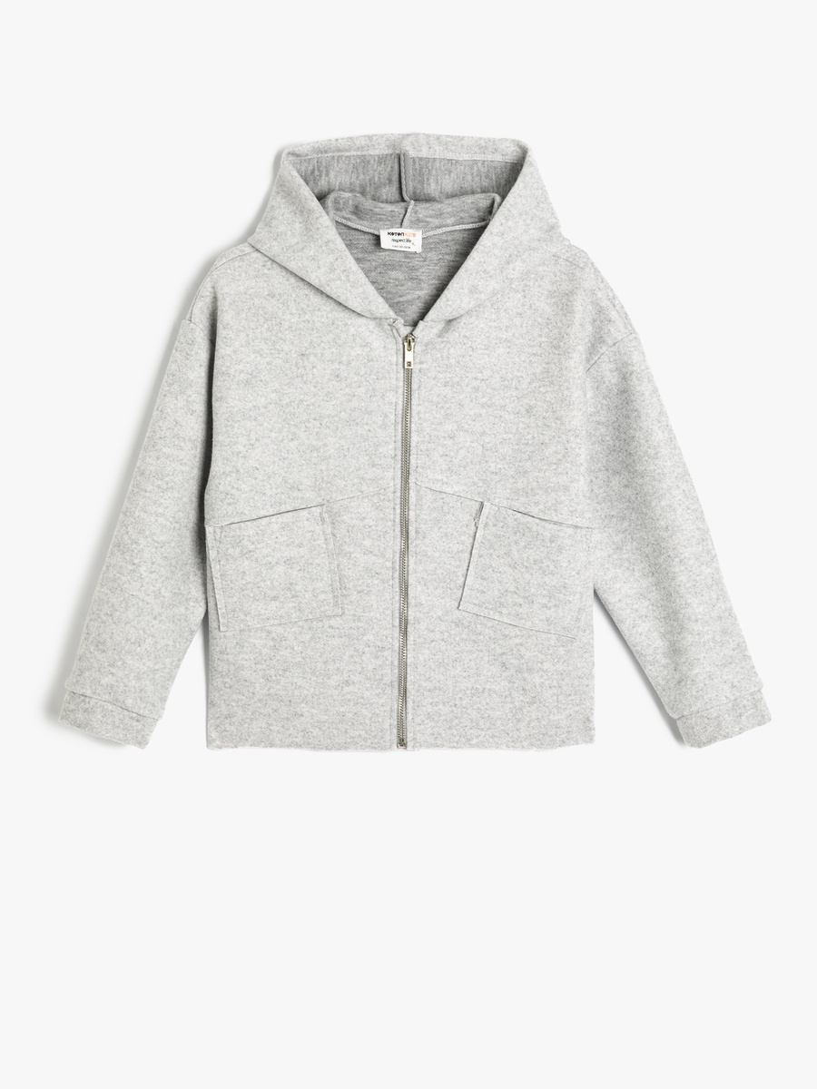 Zippered Hoodie 