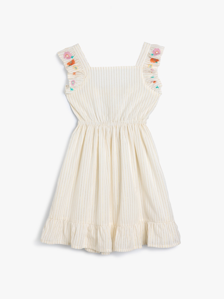 Cotton Ruffled Dress