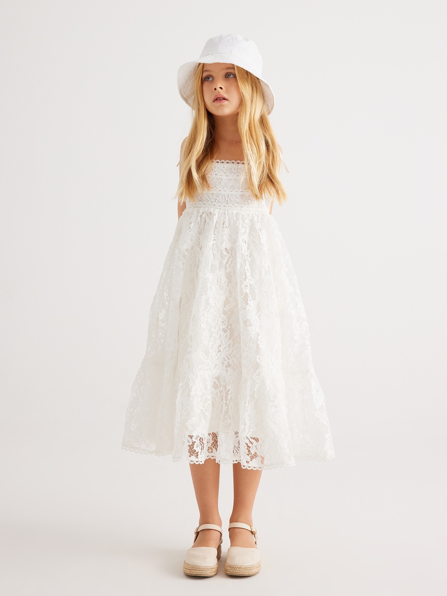 Lace Midi Dress 
