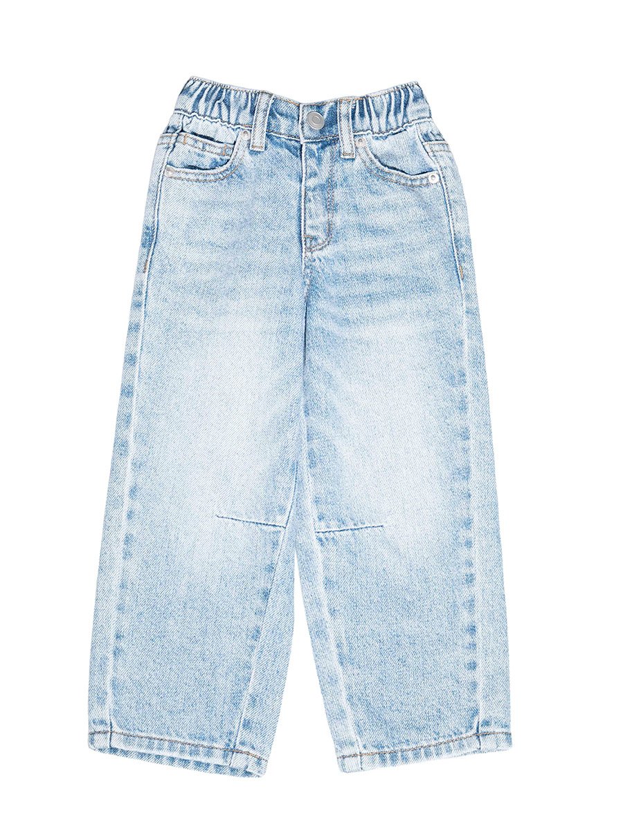 Kids Cotton Straight Leg Jeans - Unisex